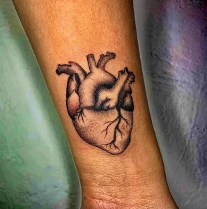 Фото рисунка тату сердце 02.01.22 №0874 - drawing tattoo heart - tattoo-photo.ru