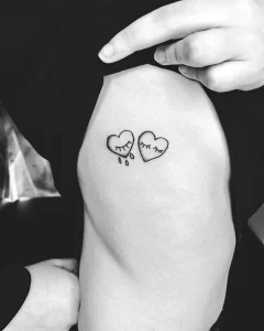 Фото рисунка тату сердце 02.01.22 №0889 - drawing tattoo heart - tattoo-photo.ru