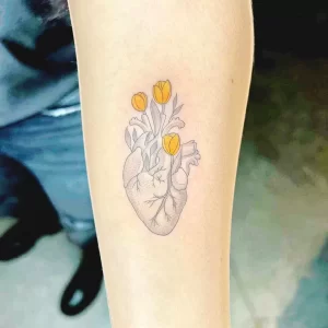 Фото рисунка тату сердце 02.01.22 №0920 - drawing tattoo heart - tattoo-photo.ru