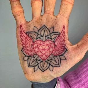Фото рисунка тату сердце 02.01.22 №0923 - drawing tattoo heart - tattoo-photo.ru