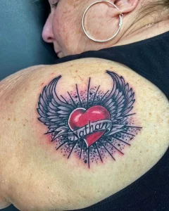 Фото рисунка тату сердце 02.01.22 №0927 - drawing tattoo heart - tattoo-photo.ru