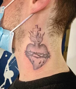Фото рисунка тату сердце 02.01.22 №0934 - drawing tattoo heart - tattoo-photo.ru