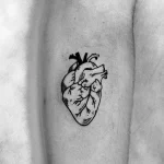 Фото рисунка тату сердце 02.01.22 №0957 - drawing tattoo heart - tattoo-photo.ru