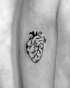 Фото рисунка тату сердце 02.01.22 №0957 - drawing tattoo heart - tattoo-photo.ru