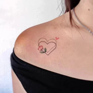Фото рисунка тату сердце 02.01.22 №0973 - drawing tattoo heart - tattoo-photo.ru