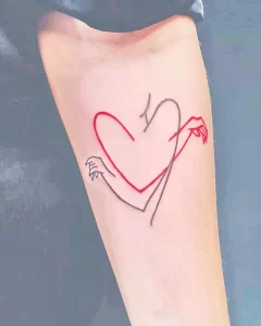 Фото рисунка тату сердце 02.01.22 №0994 - drawing tattoo heart - tattoo-photo.ru
