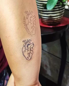 Фото рисунка тату сердце 02.01.22 №0995 - drawing tattoo heart - tattoo-photo.ru