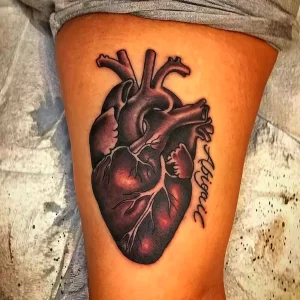 Фото рисунка тату сердце 02.01.22 №1013 - drawing tattoo heart - tattoo-photo.ru
