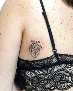 Фото рисунка тату сердце 02.01.22 №1018 - drawing tattoo heart - tattoo-photo.ru