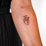 Фото рисунка тату сердце 02.01.22 №1034 - drawing tattoo heart - tattoo-photo.ru