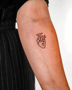 Фото рисунка тату сердце 02.01.22 №1034 - drawing tattoo heart - tattoo-photo.ru