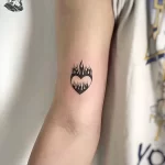Фото рисунка тату сердце 02.01.22 №1041 - drawing tattoo heart - tattoo-photo.ru
