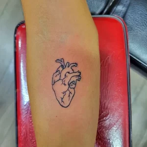 Фото рисунка тату сердце 02.01.22 №1045 - drawing tattoo heart - tattoo-photo.ru