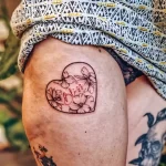 Фото рисунка тату сердце 02.01.22 №1069 - drawing tattoo heart - tattoo-photo.ru