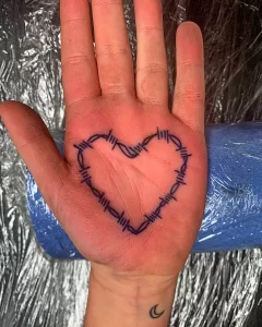 Фото рисунка тату сердце 02.01.22 №1081 - drawing tattoo heart - tattoo-photo.ru