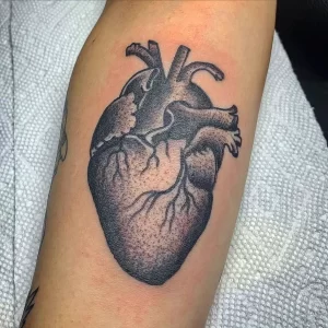 Фото рисунка тату сердце 02.01.22 №1091 - drawing tattoo heart - tattoo-photo.ru