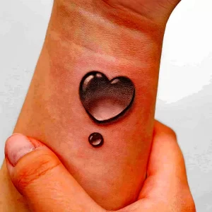 Фото рисунка тату сердце 02.01.22 №1101 - drawing tattoo heart - tattoo-photo.ru
