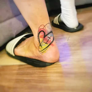 Фото рисунка тату сердце 02.01.22 №1105 - drawing tattoo heart - tattoo-photo.ru