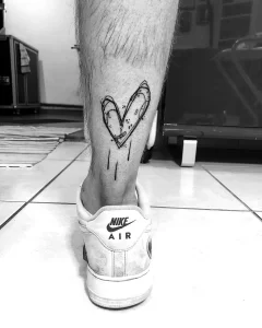 Фото рисунка тату сердце 02.01.22 №1109 - drawing tattoo heart - tattoo-photo.ru