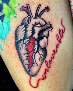 Фото рисунка тату сердце 02.01.22 №1110 - drawing tattoo heart - tattoo-photo.ru