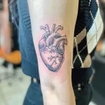 Фото рисунка тату сердце 02.01.22 №1122 - drawing tattoo heart - tattoo-photo.ru