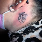 Фото рисунка тату сердце 02.01.22 №1128 - drawing tattoo heart - tattoo-photo.ru