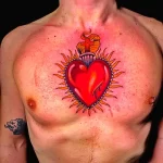 Фото рисунка тату сердце 02.01.22 №1138 - drawing tattoo heart - tattoo-photo.ru