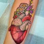 Фото рисунка тату сердце 02.01.22 №1150 - drawing tattoo heart - tattoo-photo.ru