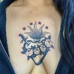 Фото рисунка тату сердце 02.01.22 №1156 - drawing tattoo heart - tattoo-photo.ru