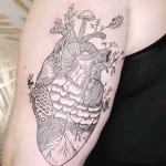 Фото рисунка тату сердце 02.01.22 №1163 - drawing tattoo heart - tattoo-photo.ru