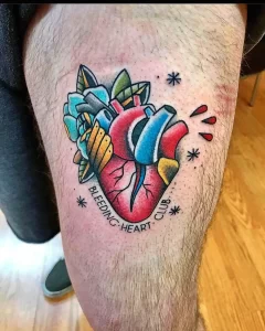 Фото рисунка тату сердце 02.01.22 №1173 - drawing tattoo heart - tattoo-photo.ru