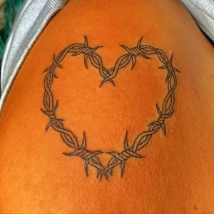 Фото рисунка тату сердце 02.01.22 №1179 - drawing tattoo heart - tattoo-photo.ru