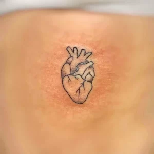 Фото рисунка тату сердце 02.01.22 №1195 - drawing tattoo heart - tattoo-photo.ru
