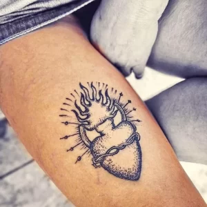 Фото рисунка тату сердце 02.01.22 №1199 - drawing tattoo heart - tattoo-photo.ru