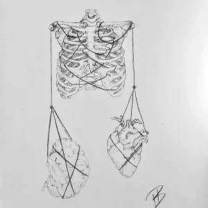 Фото рисунка тату сердце 02.01.22 №1203 - drawing tattoo heart - tattoo-photo.ru