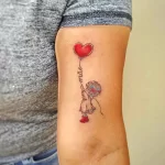 Фото рисунка тату сердце 02.01.22 №1209 - drawing tattoo heart - tattoo-photo.ru