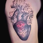 Фото рисунка тату сердце 02.01.22 №1237 - drawing tattoo heart - tattoo-photo.ru