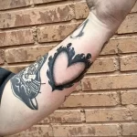 Фото рисунка тату сердце 02.01.22 №1258 - drawing tattoo heart - tattoo-photo.ru