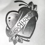 Фото рисунка тату сердце 02.01.22 №1299 - drawing tattoo heart - tattoo-photo.ru