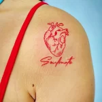 Фото рисунка тату сердце 02.01.22 №1316 - drawing tattoo heart - tattoo-photo.ru