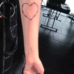 Фото рисунка тату сердце 02.01.22 №1328 - drawing tattoo heart - tattoo-photo.ru