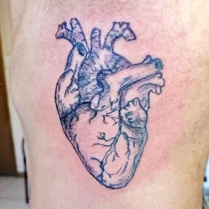 Фото рисунка тату сердце 02.01.22 №1345 - drawing tattoo heart - tattoo-photo.ru