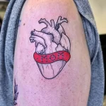 Фото рисунка тату сердце 02.01.22 №1375 - drawing tattoo heart - tattoo-photo.ru
