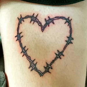 Фото рисунка тату сердце 02.01.22 №1389 - drawing tattoo heart - tattoo-photo.ru