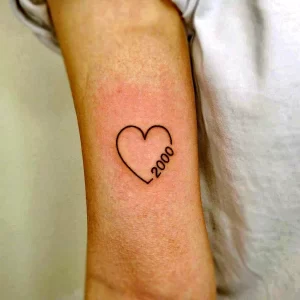 Фото рисунка тату сердце 02.01.22 №1394 - drawing tattoo heart - tattoo-photo.ru