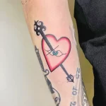 Фото рисунка тату сердце 02.01.22 №1415 - drawing tattoo heart - tattoo-photo.ru