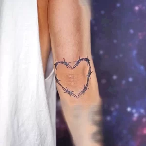 Фото рисунка тату сердце 02.01.22 №1461 - drawing tattoo heart - tattoo-photo.ru
