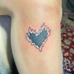 Фото рисунка тату сердце 02.01.22 №1467 - drawing tattoo heart - tattoo-photo.ru
