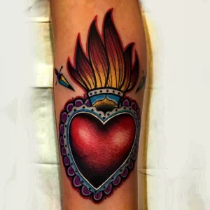 Фото рисунка тату сердце 02.01.22 №1474 - drawing tattoo heart - tattoo-photo.ru