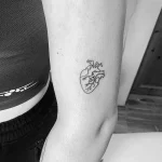 Фото рисунка тату сердце 02.01.22 №1500 - drawing tattoo heart - tattoo-photo.ru